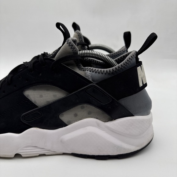 Nike Air Huarache Run Ultra Wolf Grey Black 819685-010 Men's US Size 9 Rare - Picture 14 of 16